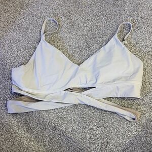 lululemon athletica Cream Sports Bra